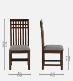 Myra Solid Sheesham Wood Contemporary 8 Seater Dining Set - Image 3