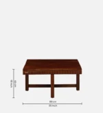 Mirevona Premium Crafted Wooden Coffee Table Set with Contemporary Design - Image 8