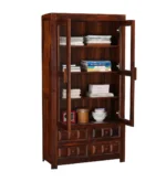 Olivara Modern Wooden Display Bookshelf with Multi-Level Storage Shelves - Image 5