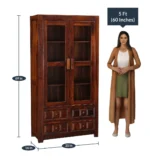 Olivara Modern Wooden Display Bookshelf with Multi-Level Storage Shelves - Image 8