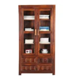 Olivara Modern Wooden Display Bookshelf with Multi-Level Storage Shelves - Image 10