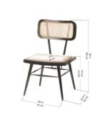 Orvella Elegant Contemporary Lounge Seating Chair - Image 4