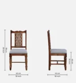 Orvellan Premium Contemporary Wooden Accent Chair - Image 7
