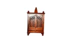 Prarthana Solid Sheesham Wood Elegant Home Temple with Decorative Design - Image 3