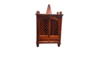 Prarthana Solid Sheesham Wood Elegant Home Temple with Decorative Design - Image 5