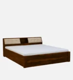 Premium Solid Sheesham Wood King Size Bed for Modern Bedroom - Image 2