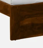 Premium Solid Sheesham Wood King Size Bed for Modern Bedroom - Image 4