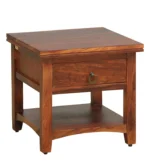 Simple Elegant Wooden Bedroom Bedside Storage Cabinet - Image 3