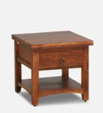 Simple Elegant Wooden Bedroom Bedside Storage Cabinet - Image 7