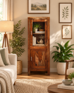 Sorevia Elegant Crafted Bookshelf for Books, Decor and Everyday Storage