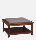Stylish Wooden Center Table with Refined Finish - Image 4