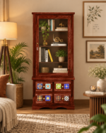 Tavelle Refined Contemporary Bookshelf for Living Room and Study Space