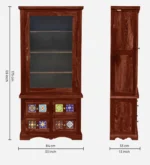 Tavelle Refined Contemporary Bookshelf for Living Room and Study Space - Image 6