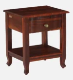 Traditional Wooden Bedside Storage Drawer Nightstand Cabinet - Image 5