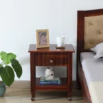 Traditional Wooden Bedside Storage Drawer Nightstand Cabinet