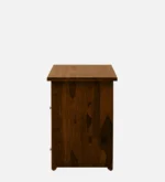 Urban Wooden Workspace Desk with Open Storage Design - Image 5