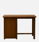 Urban Wooden Workspace Desk with Open Storage Design - Image 9