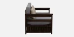 Vedant Solid Sheesham Wood Modern Convertible Sofa Cum Bed for Living Room - Image 3