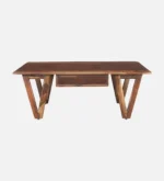 Vihaan Solid Sheesham Wood Handcrafted Modern Coffee Table - Image 3