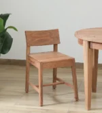 Vireston Elegant Solid Wood Contemporary Chair