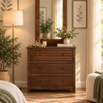 Westbury Natural Finish Bedroom Storage Dresser