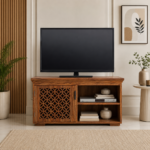 Zelvaron Elegant Living Media Display Cabinet