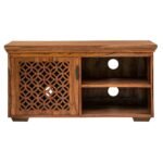 Zelvaron Elegant Living Media Display Cabinet - Image 5