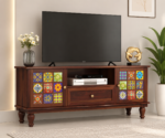 Zorvellan Contemporary Media Living Console