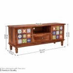 Zorvellan Contemporary Media Living Console - Image 2