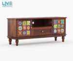 Zorvellan Contemporary Media Living Console - Image 5