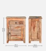 amber-solid-wood-bedside-table-in-brown-colour-by-sarve-furniture - Image 2