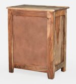 amber-solid-wood-bedside-table-in-brown-colour-by-sarve-furniture - Image 5