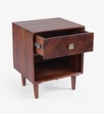 dado-sheesham-wood-bedside-table-in-brown-finish-by-sarve-furniture - Image 2