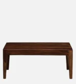 Naira Solid Sheesham Wood Modern Wooden Center Coffee Table - Image 6