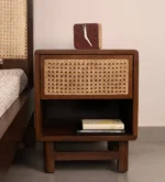 hasker-cane-bedside-table-in-teak-finish-by-sarve-furniture
