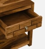 indus-sheesham-wood-bedside-table-in-rustic-teak-finish-by-sarve-furniture - Image 5