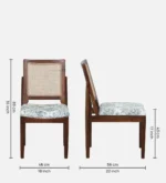 mayer-sheesham-wood-dining-chair-in-provincial-teak-finish-by-sarve-furniture - Image 5