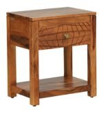 nuevo-sheesham-wood-bedside-table-in-scratch-resistant-rustick-teak-finish-by-sarve-furniture - Image 2