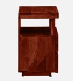 sheffield-sheesham-wood-bedside-table-in-honey-oak-finish-by-sarve-furniture - Image 2