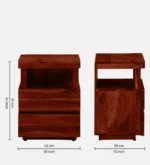 sheffield-sheesham-wood-bedside-table-in-honey-oak-finish-by-sarve-furniture - Image 3