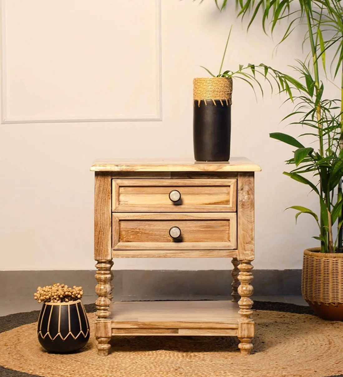 siesta-solid-wood-bedside-table-in-white-distressed-finish-by-sarve-furniture (1) siesta-solid-wood-bedside-table-in-white-distressed-finish-by-sarve-furniture - Image 1