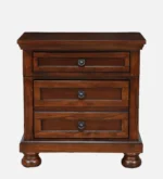 whispering-solid-wood-bedside-table-in-brown-colour-by-sarve-furniture - Image 2
