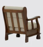 Aarohi Solid Sheesham Wood Contemporary Accent Sofa for Living Room - Image 7