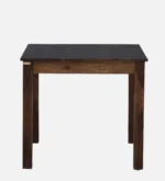 Avery Solid Sheesham Wood Modern Kitchen Dining Set for Two - Image 7