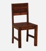 Inaya Solid Sheesham Wood Elegant 2 Seater Dining Table Set - Image 3