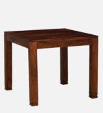 Inaya Solid Sheesham Wood Elegant 2 Seater Dining Table Set - Image 5