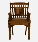 Velora Solid Sheesham Wood Handcrafted Dining Chair - Image 4