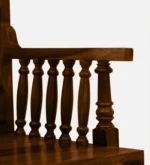 Velora Solid Sheesham Wood Handcrafted Dining Chair - Image 5