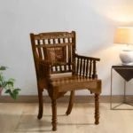 Velora Solid Sheesham Wood Handcrafted Dining Chair