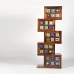 Arlo Solid Sheesham Wood Bookshelf with Open Shelves